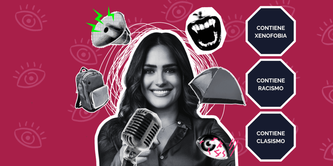 Alessandra Rojo de la Vega afirmó que el campamento migrantes instalado en la zona no tiene legalidad, orden, ni seguridad