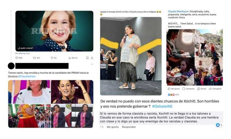 Guadalupe Loaeza: sus textos con violencia estética y desinformación racista 3 capturas violencia estetica