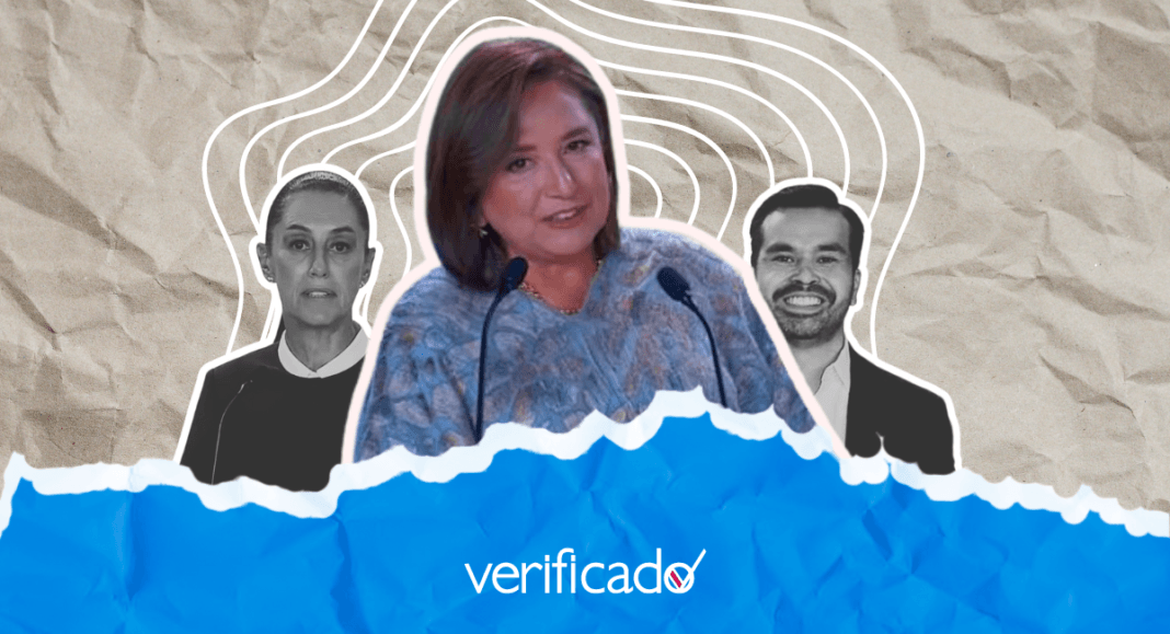 Analizamos las frases factuales más relevantes de xochitl gálvez durante su participación en el 2° Debate presidencial