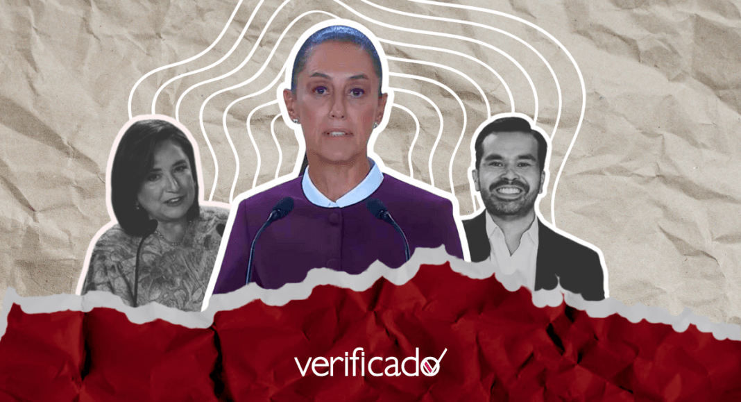 nalizamos las frases factuales más relevantes de claudia sheinbaum durante su participación en el 2° Debate presidencial