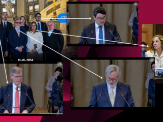 Falso que OEA haya impuesto sanciones a México por conflicto con Ecuador 4 Concordancia de cuerpo defensor de Ecuador con la imagen viral