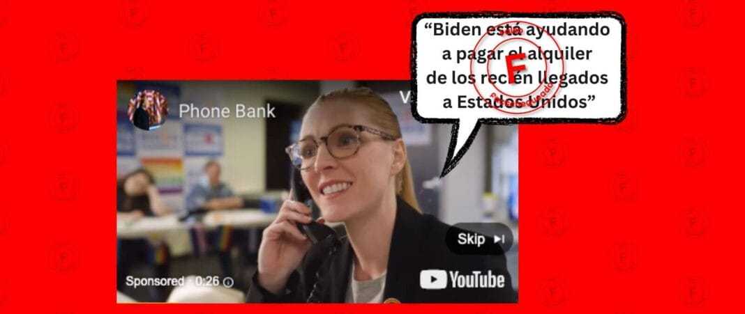 No, Biden no está pagando la renta de inmigrantes indocumentados