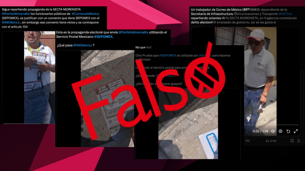 el envío de propaganda postal electoral por el Servicio Postal Méxicano, es un acto legal y regulado por el INE