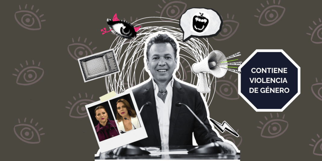 el candidato de Movimiento Ciudadano, Pablo Lemus se refirió a sus contrincantes Claudia Delgadillo y Laura Haro como “hijas de Alito” lo que constituye un acto de violencia política de género.