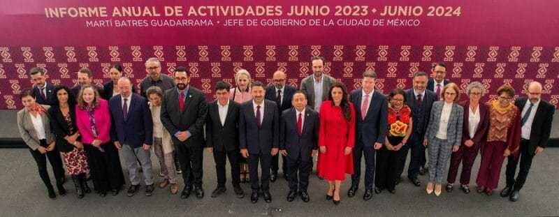 Martí Batres: verificación del 1° informe de gobierno como jefe de la CDMX 1 Marti Batres Informe-Anual-de-Actividades CDMX