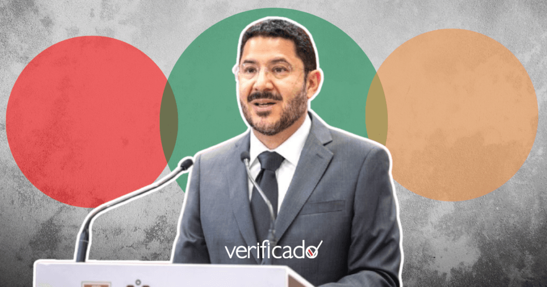 Martí Batres Guadarrama, jefe de Gobierno suplente de la Ciudad de México dio su informe de labores a un año de haber asumido el puesto en junio de 2023
