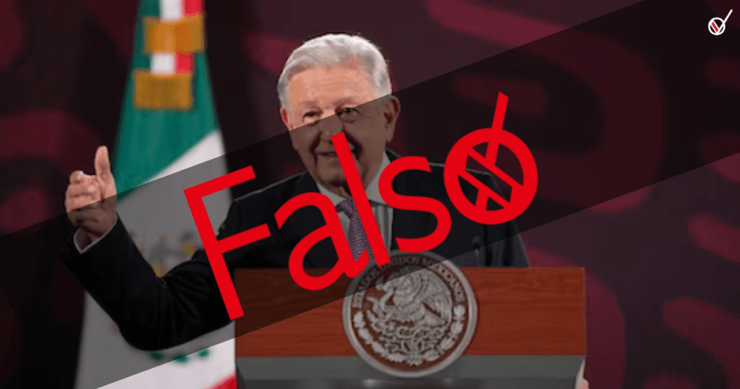 López Obrador afirmó que todos los delitos de alto impacto han disminuido con excepción de la extorsión. 