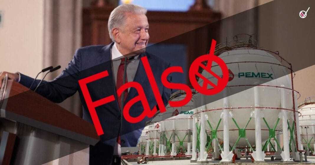 Falso que el 90% de la gasolina de México sea de producción local