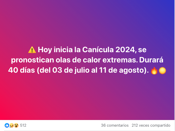 canícula