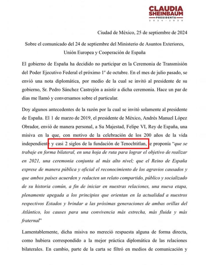Las desinformaciones tras la crisis diplomática con España 7 Captura de pantalla 2024 09 26 160125