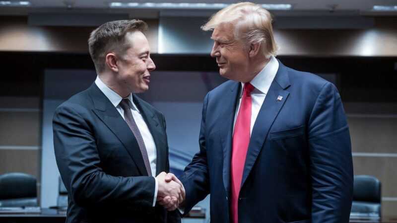 Elon Musk yDonald Trump