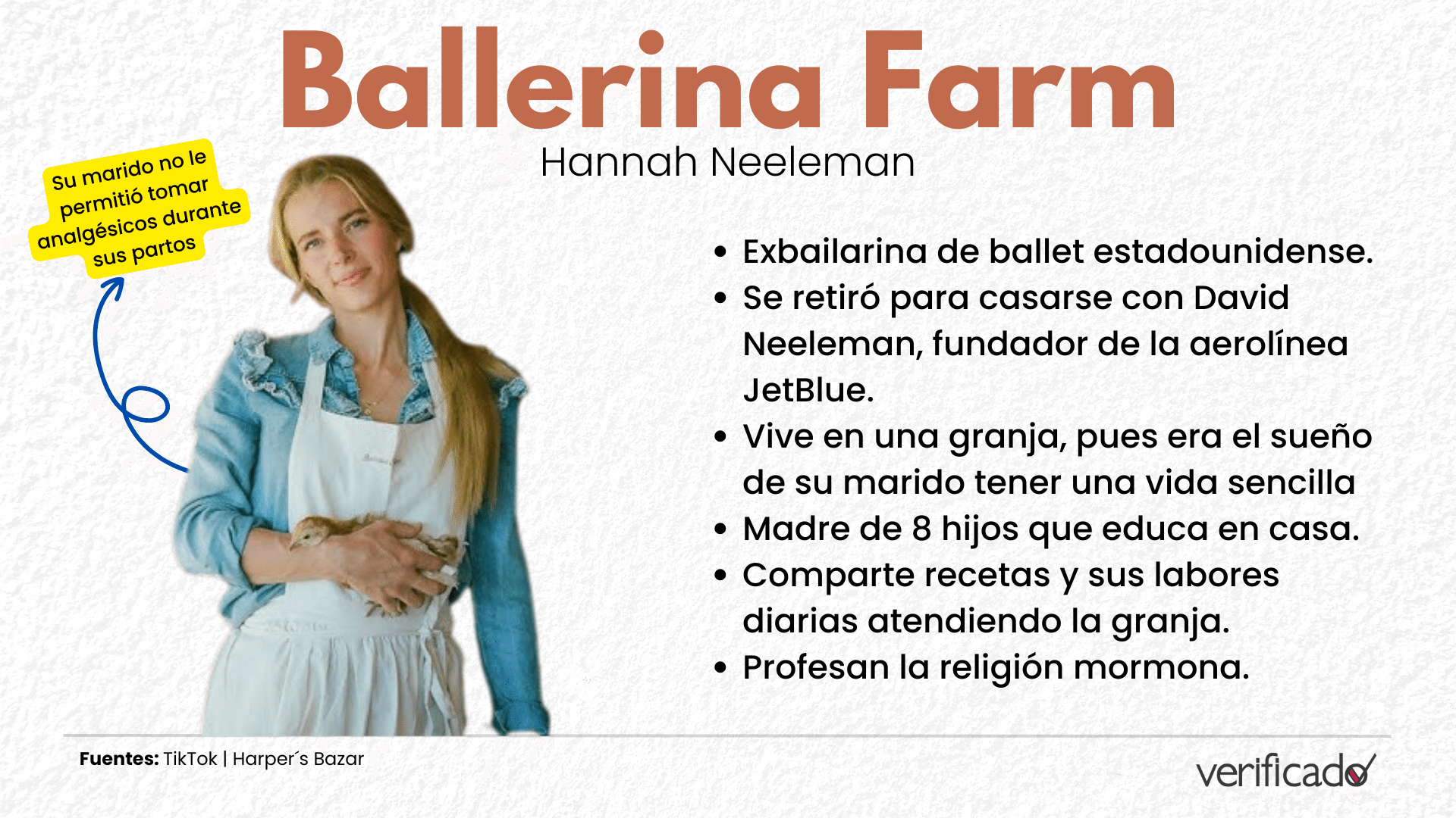 Ejemplos de creadoras de contenido con estilo Trad wife o mujeres de alto valor