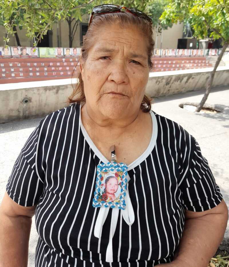 Catarina Cabrera ha buscado incansablemente a su hija, Verónica Janet Garza Cabrera, a la vez de que se hace cargo de sus cuatro nietos. Crédito: Melva Frutos.