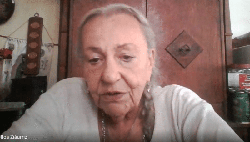 La representante CATWLAC, Teresa Ulloa, afirma que las autoridades piden la presencia de la víctima de trata para proceder a tomar una denuncia. Crédito: Captura de pantalla.