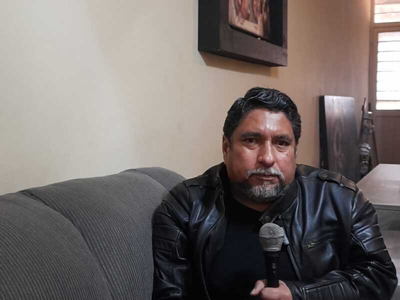 Julio Oliva ha buscado a su hija Karina por distintos estados de México. Crédito: Melva Frutos