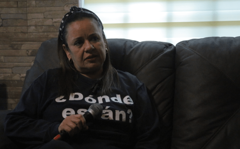 Leticia Hidalgo, fundadora de FUNDENL ve en la desaparición de mujeres la finalidad de explotación sexual. Crédito: Melva Frutos.