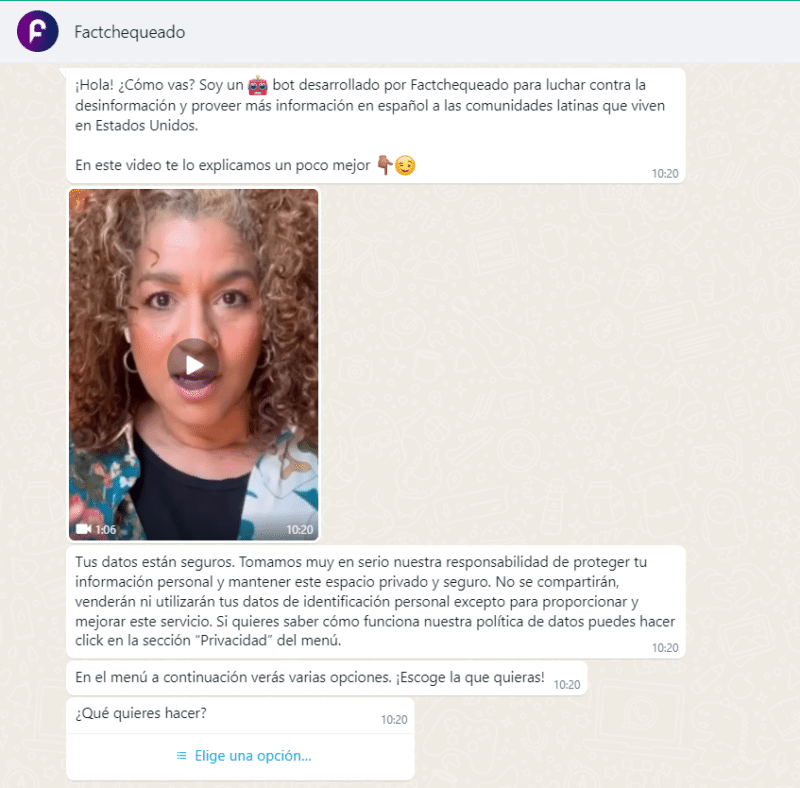 electobot factchequeado