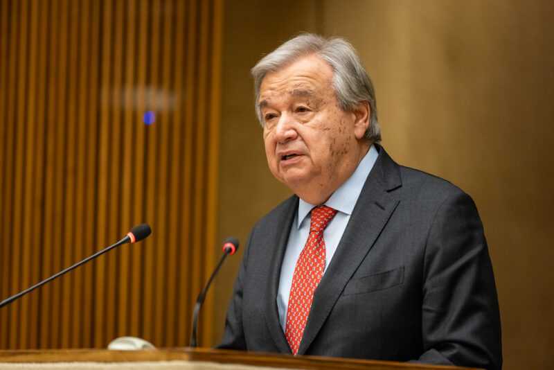 Antonio Guterres, Secretario General ONU