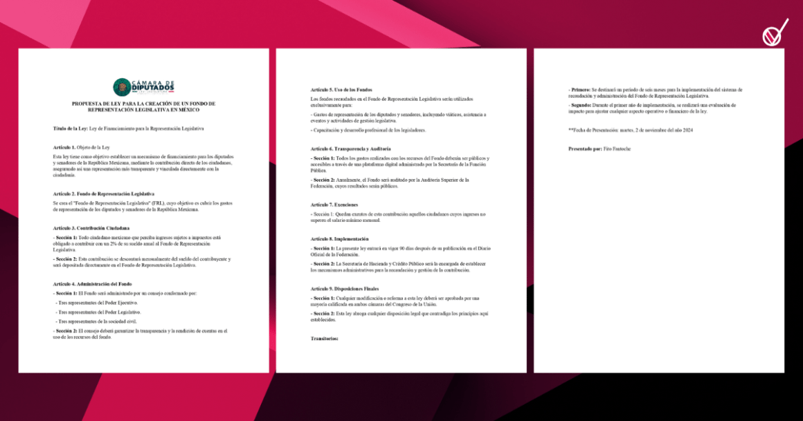 Falso que mexicanos pagarán Fondo de Representación Legislativa 2 BULOS 16