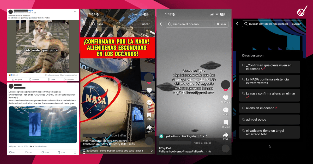 Falso, la NASA no confirmó aliens en el océano
