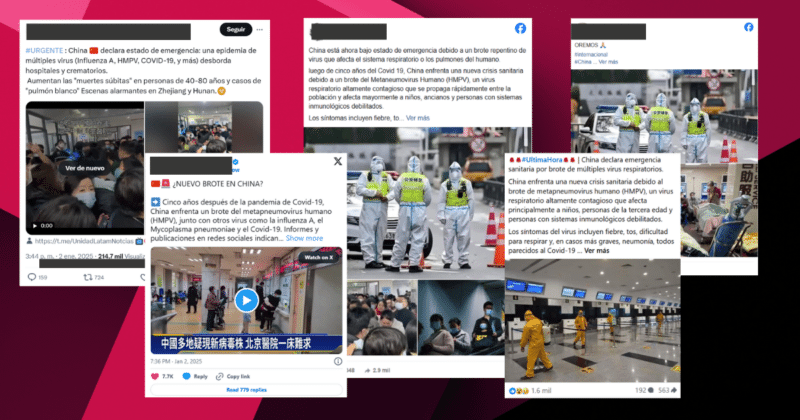 China NO ha declarado estado de emergencia por metapneumovirus humano