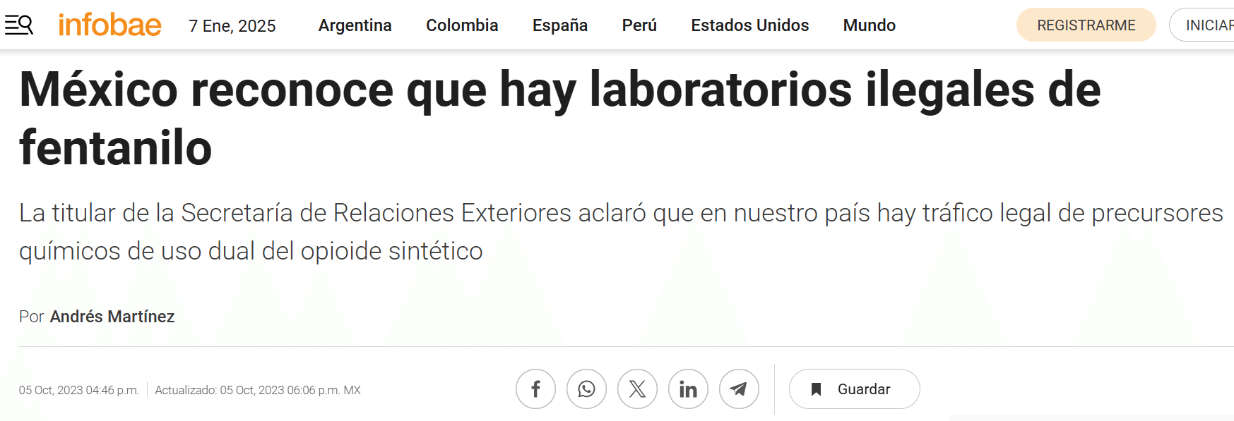 Fentanilo: ¿qué sabemos de su producción en México? 4 Captura de pantalla 2025 01 07 163931