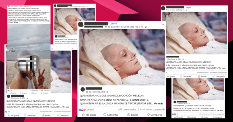 Falso que se comprobó la ineficacia de la quimioterapia