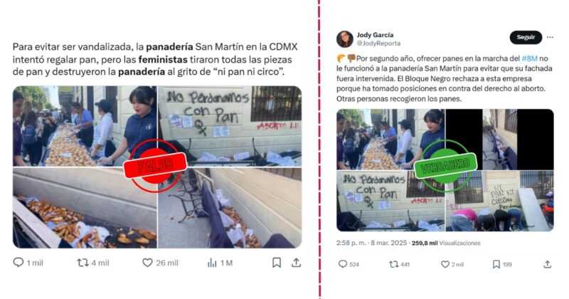 Circulan desinformaciones que criminalizan el 8M 1 60 1