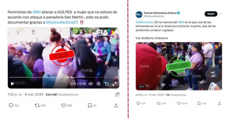 Circulan desinformaciones que criminalizan el 8M 2 61 1