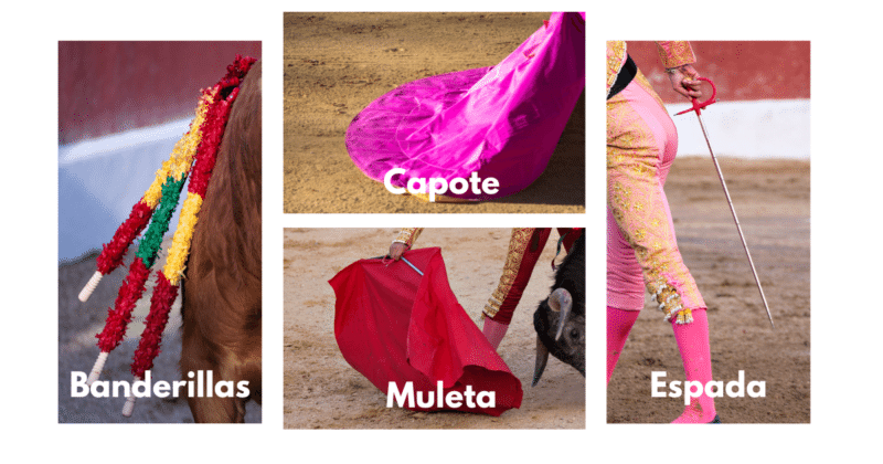 ¿En qué consisten las corridas de toros sin violencia que se aprobaron en CDMX? 2 Tauromaquia elementos