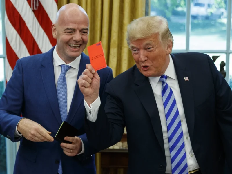 Gianni Infantino Trump