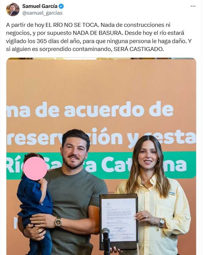 samuel garcía rio santa catarina area natural protegida