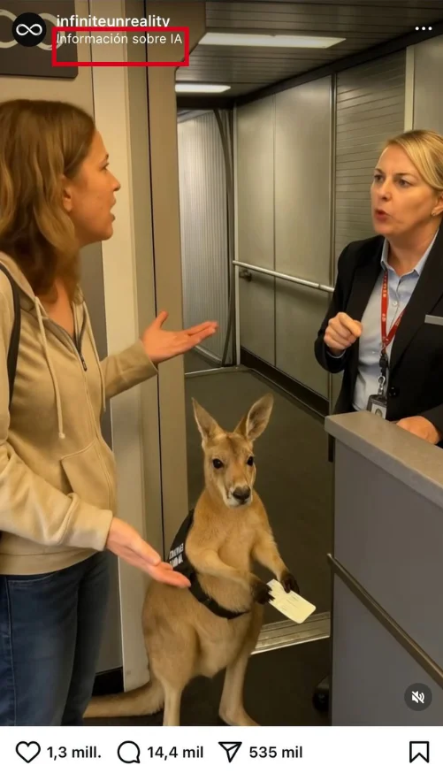 Contenidos de animales creados con IA que pueden desinformar 3 IA