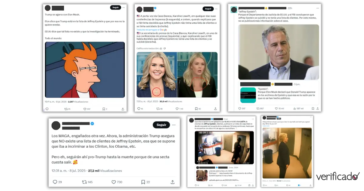 "Lista de Epstein": qué se sabe de la prometida publicación por el gobierno de Trump 1 BULOS 2025 07 08T155124.362