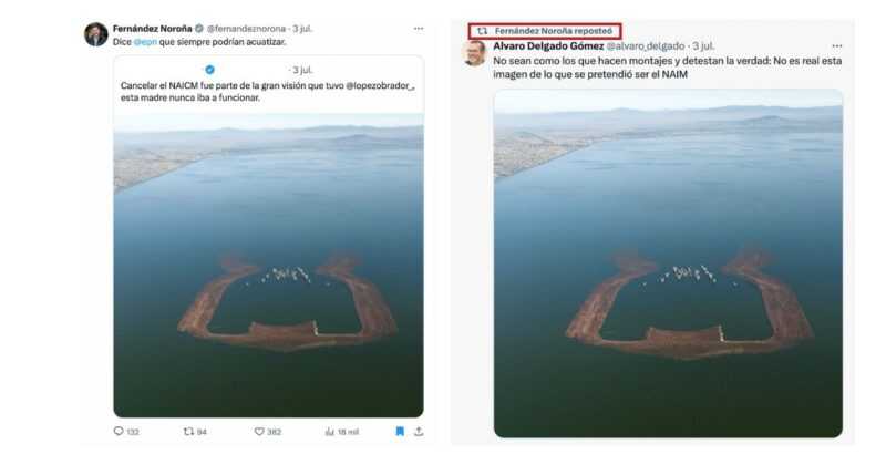 Comentarios de Fernández Noroña sobre el NAIM