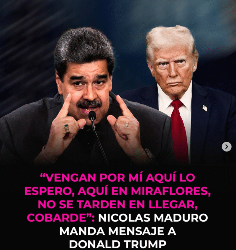 Falso que Maduro respondió a Trump