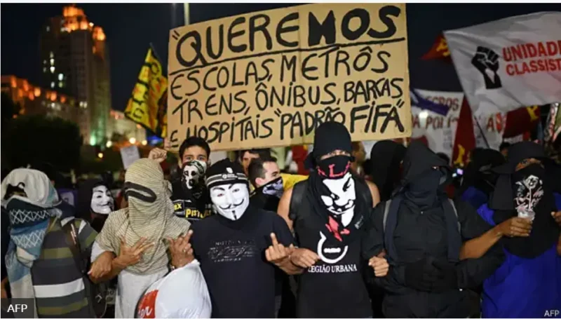 protestas brasil