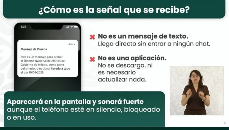 simulacro alerta celular