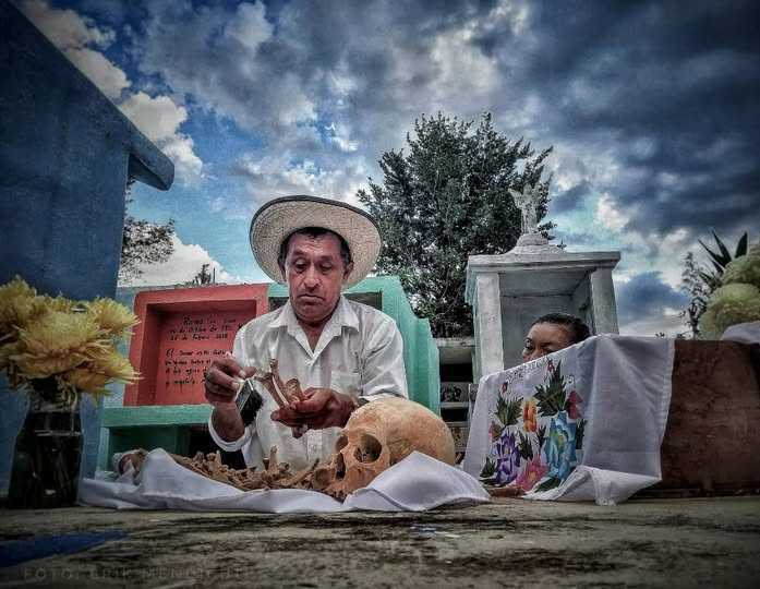 Más allá del altar: Las tradiciones de Día de Muertos que no verás en Instagram 2 dia de muertos Choo Ba’ak