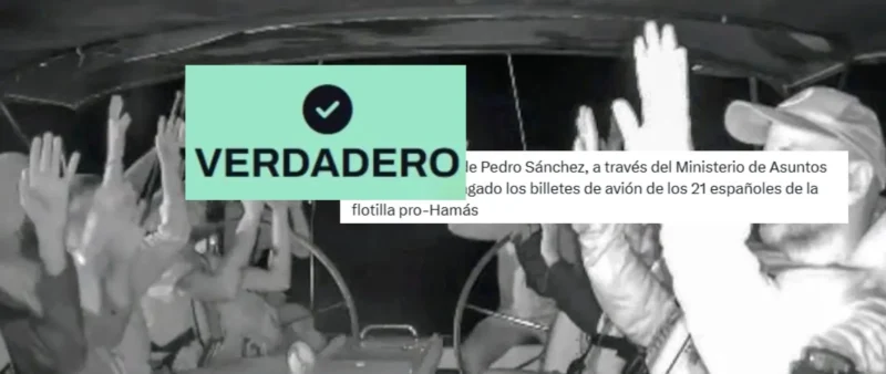 Desinformaciones y contextos sobre la Flotilla Global Sumud a Gaza 5 gobierno español gaza flotilla