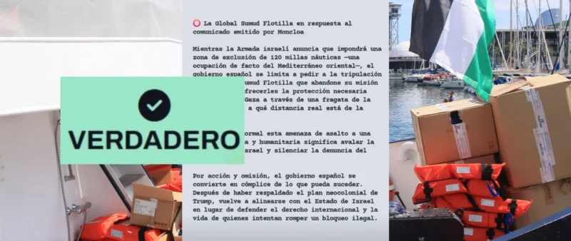 Desinformaciones y contextos sobre la Flotilla Global Sumud a Gaza 8 68e527d16430acomunicado flotilla webp