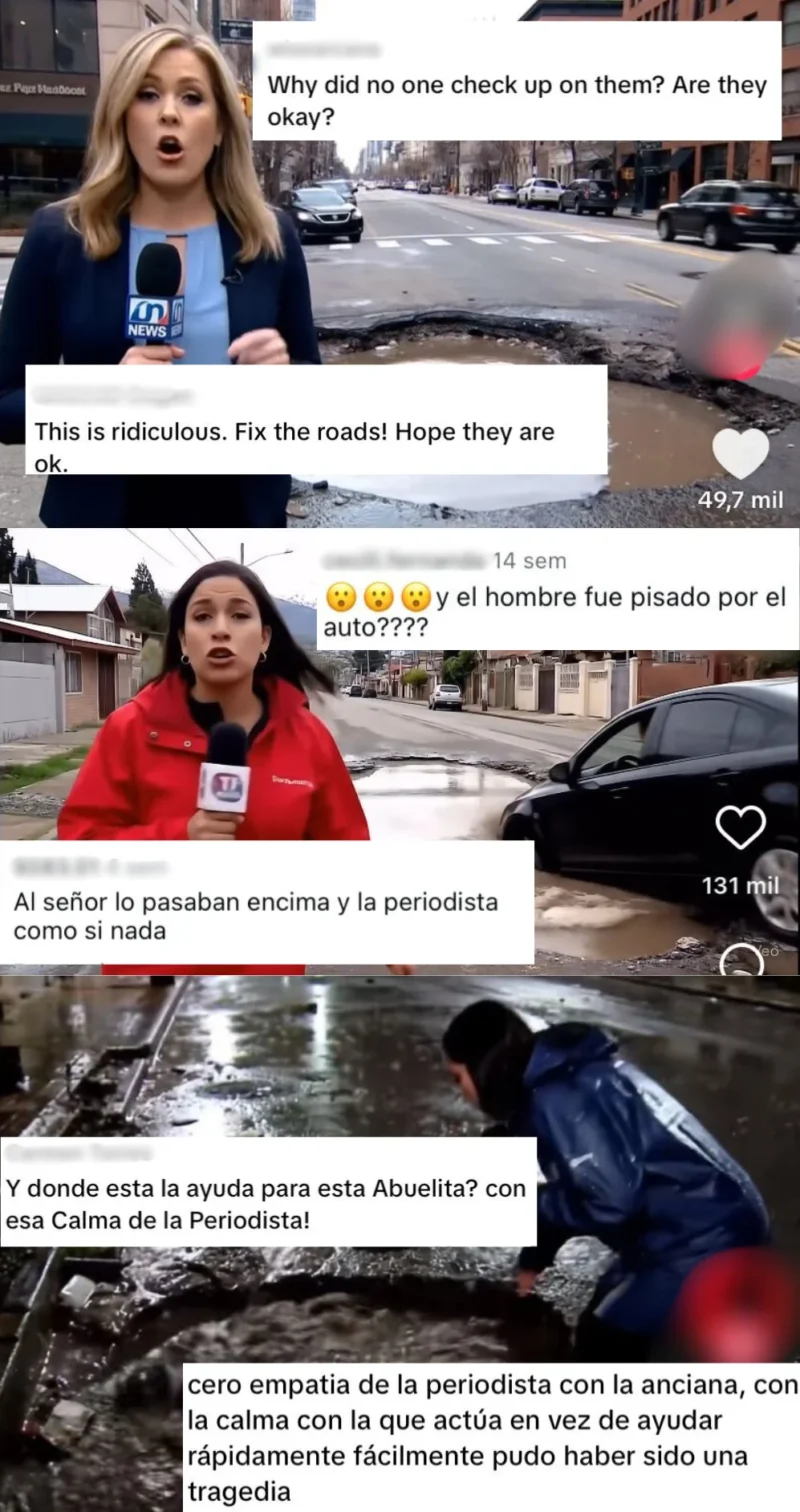 periodistas creadas con ia desinforman sobre guerras y desastres naturales