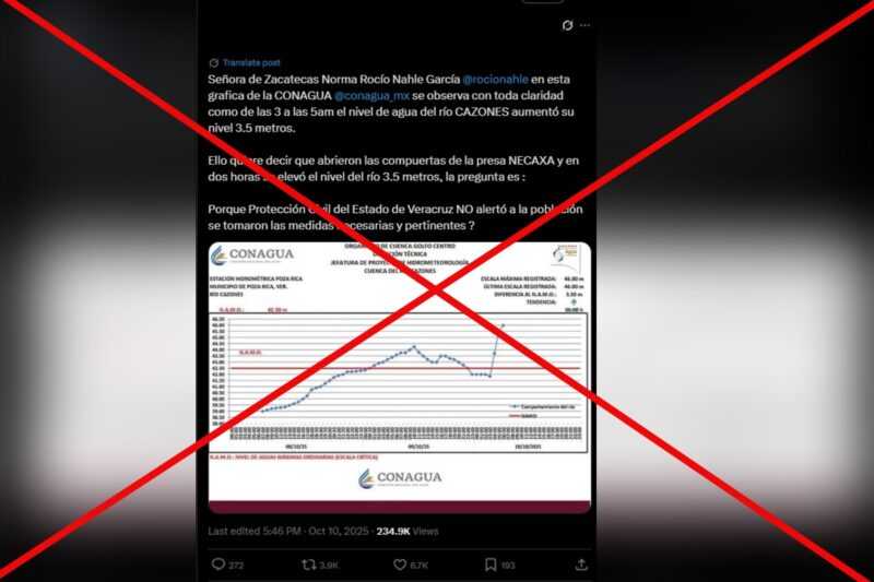 Inundaciones en Veracruz: estos videos desinforman sobre sus daños 5 inundaciones-veracruz-desinformación