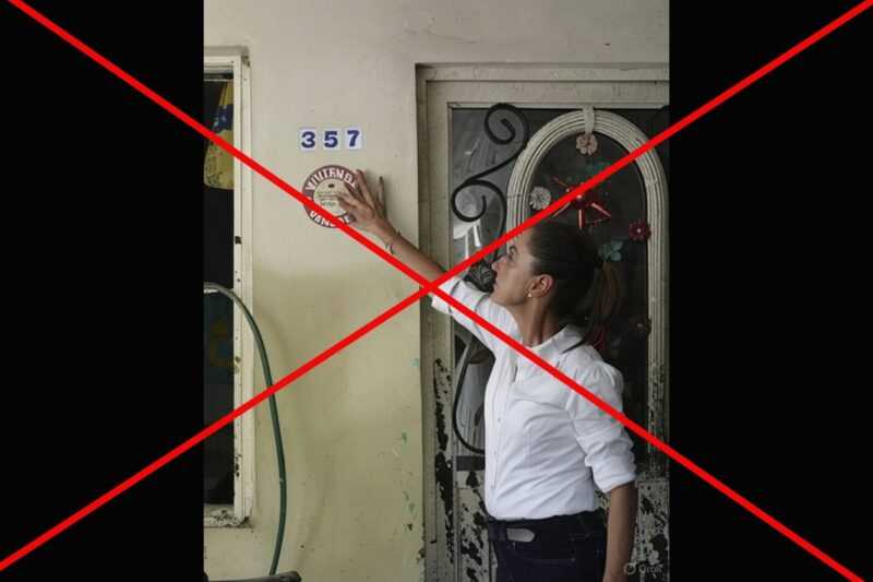 ¿Sheinbaum difundió estas imágenes manipuladas en zonas afectadas por las inundaciones? No hay evidencia 1 sheinbaum-imagenes-inundaciones-manipulado