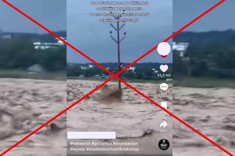 Inundaciones en Veracruz: estos videos desinforman sobre sus daños 2 inundaciones-veracruz-desinformación