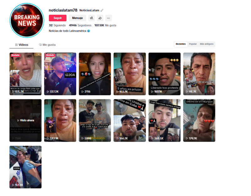 ¿Madres piden ayuda por detenidos en la marcha Generación Z? Son contenidos con IA y esto sabemos de ellos 1 videos-ia-generacion-z