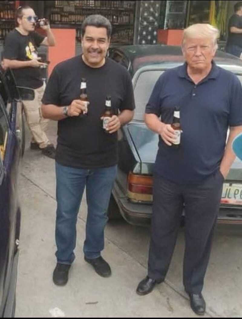 "Apertura" al diálogo entre Donald Trump y Nicolás Maduro genera desinformación 4 Falso que Trump y Maduro se reunieron