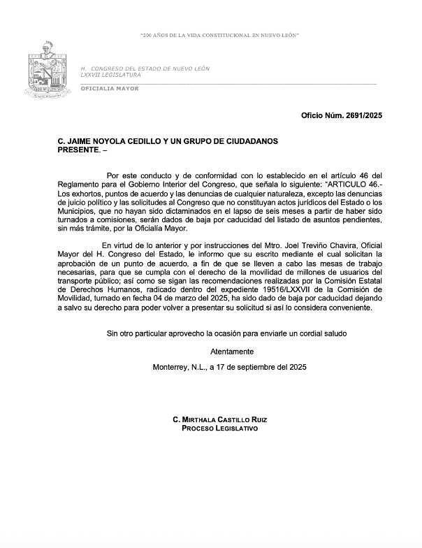 Persiste grave rezago legislativo en Nuevo León 2 Imagen 2