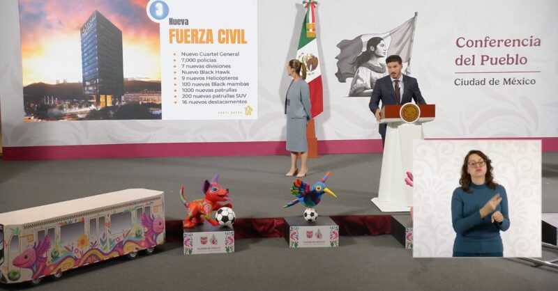 Preparativos para el Mundial: Falso que Nuevo León redujo la delincuencia en un 81% y otras verificaciones de los gobernadores en la Mañanera 3 Samuel García