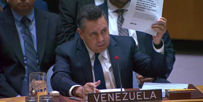 Samuel Moncada, embajador de Venezuela ante el Consejo de Seguridad de la ONUFoto: Noticias ONU